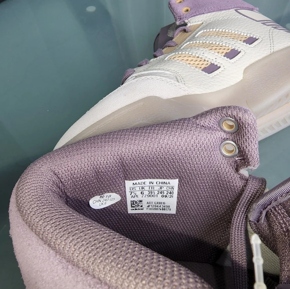 Adidas Originals Drop Step XL GX8816 Purple Cream Sz 7.5 Womens - Picture 8 of 11